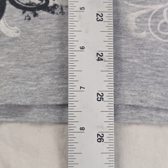 Angel Wings on Front and Back - Dramatic Sexy!  Grey with Bling on Front Large - Picture 5 of 9